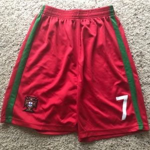 Set of 2 Barça & Portugal shorts